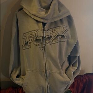Fox Gray Fleece Jacket